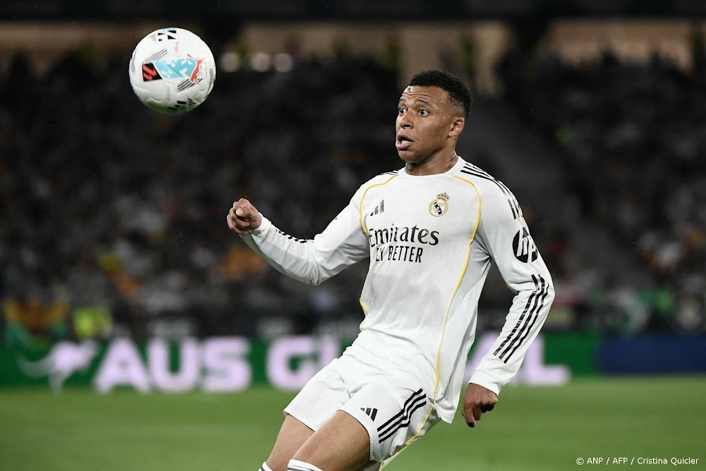 Mbappé ontbreekt bij Real Madrid in Clásico