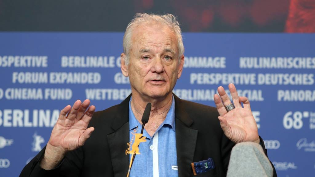 Bill Murray neemt fotograaf te grazen