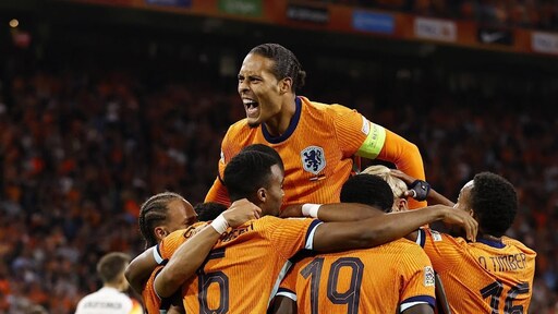 Oranje-aanvoerder Van Dijk 'heel positief' over tweede helft