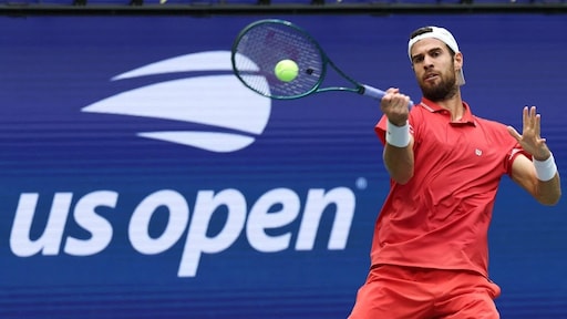 Rus Chatsjanov naar halve finale US Open na opgave Blockx