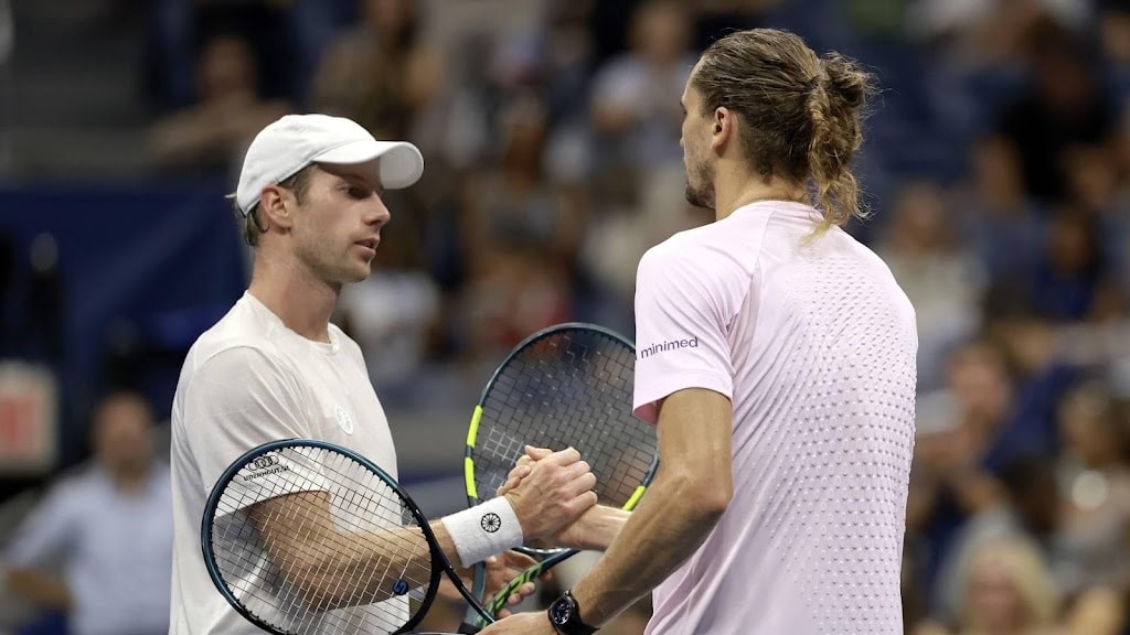 Tennisser Van de Zandschulp positief na uitschakeling US Open