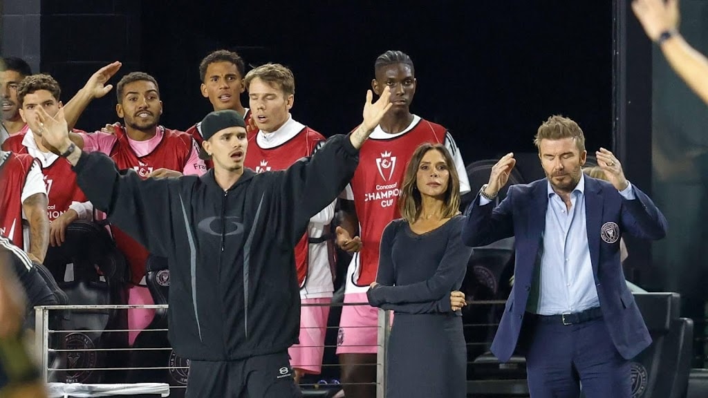 David Beckham plaagt vrouw Victoria na zege Inter Miami op Instagram