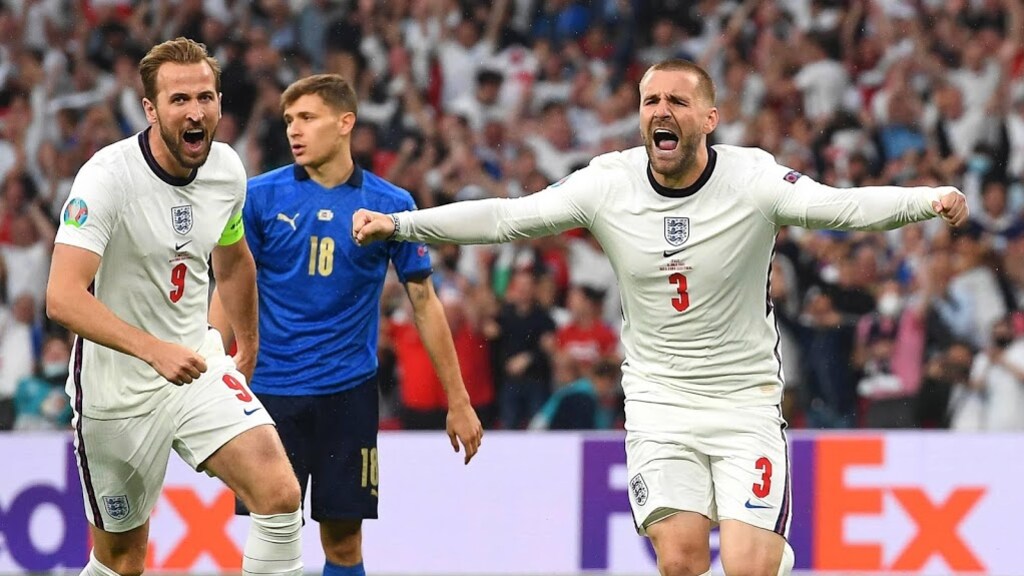 Openingsgoal Engeland is snelste ooit in EK-finale | RTL Nieuws | RTL.nl
