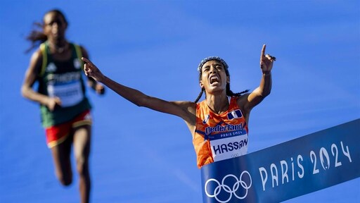 Hassan bekroont historische missie met olympisch goud op marathon