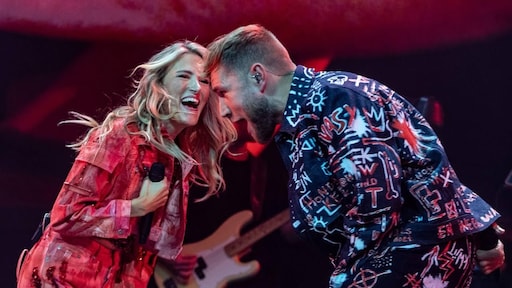 Suzan en Freek hebben eerste show als getrouwd stel achter de rug