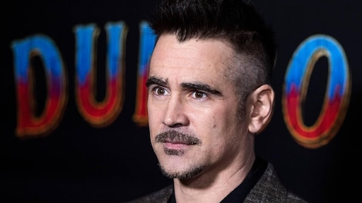 Zoons Colin Farrell baalden van zijn pauze