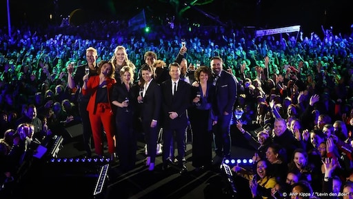 Alle kandidaten van de partij bij de grote WIDM-finale