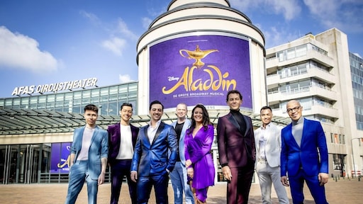 Musical Aladdin weer hervat na coronabesmettingen