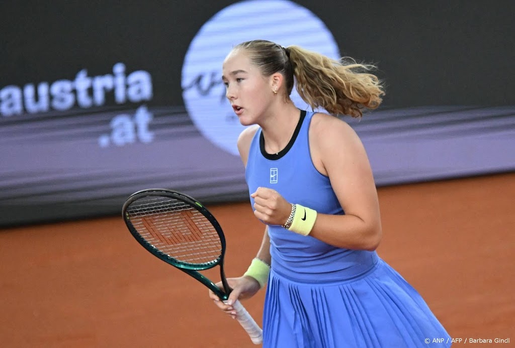 Tennisster Andrejeva wint WTA-toernooi van Linz
