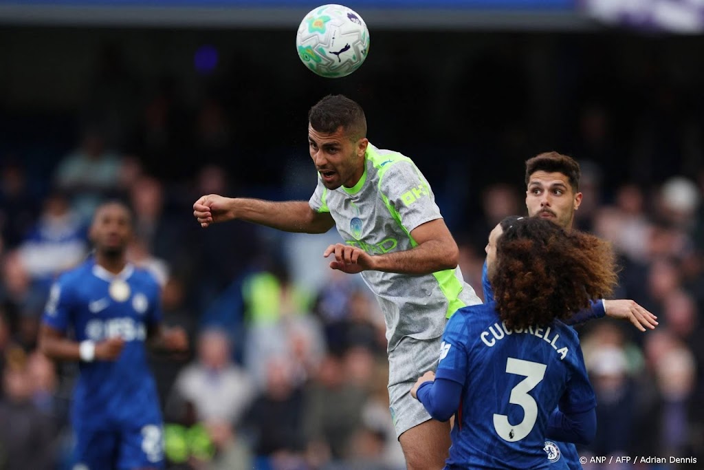 Manchester City blijft in de race om Engelse landstitel