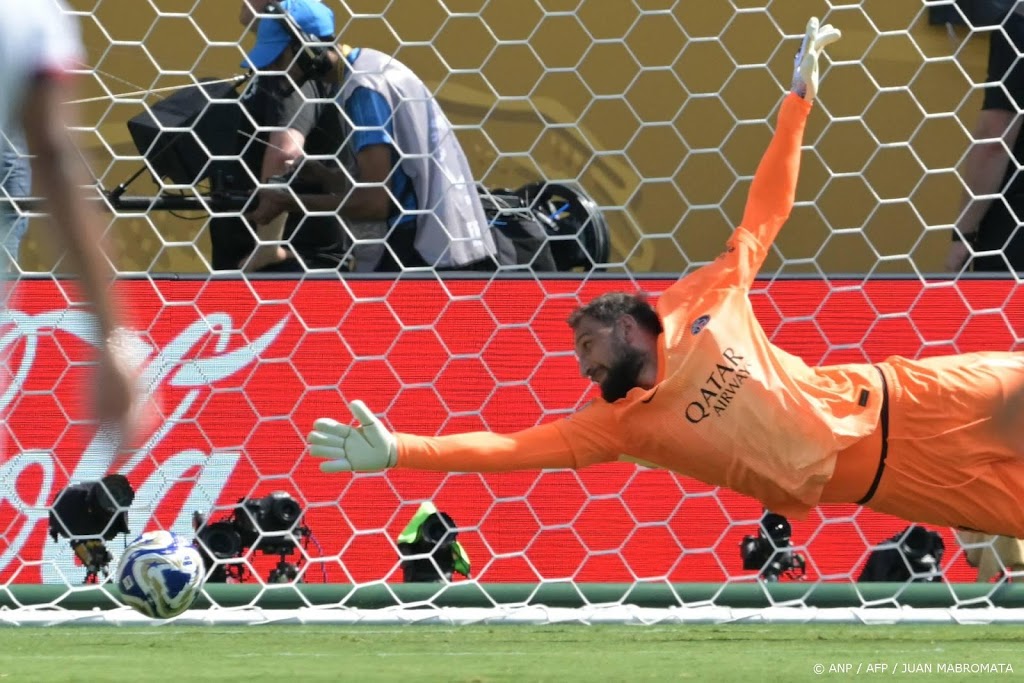 Keeper Donnarumma definitief niet in selectie PSG voor Supercup