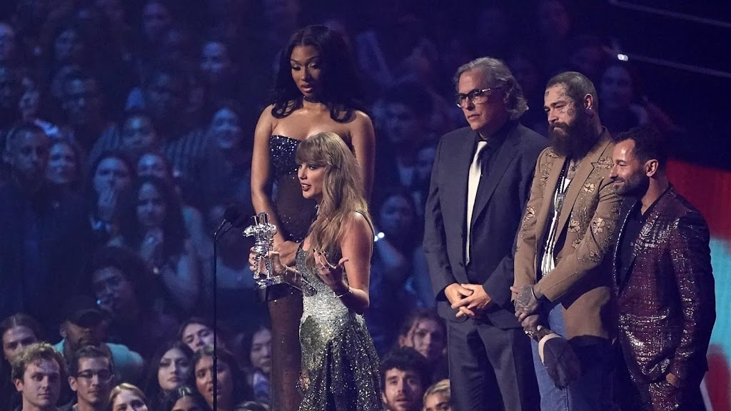 Taylor Swift grote winnaar van de MTV Video Music Awards in New York