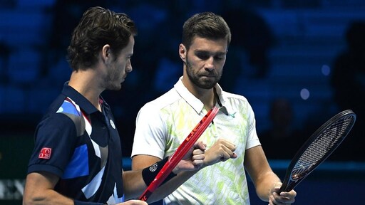 Koolhof en Mektic boeken eerste zege in dubbelspel ATP Finals