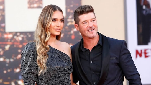 Robin Thicke en partner verwelkomen derde kindje