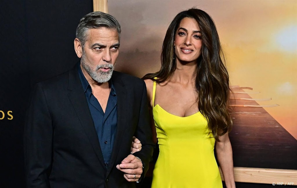 Kinderen George Clooney vinden hem idioot als hij Frans spreekt
