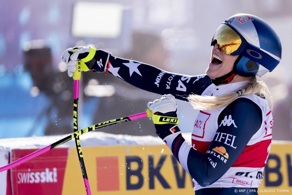 Skiester Vonn wint na zeven jaar weer wereldbekerwedstrijd