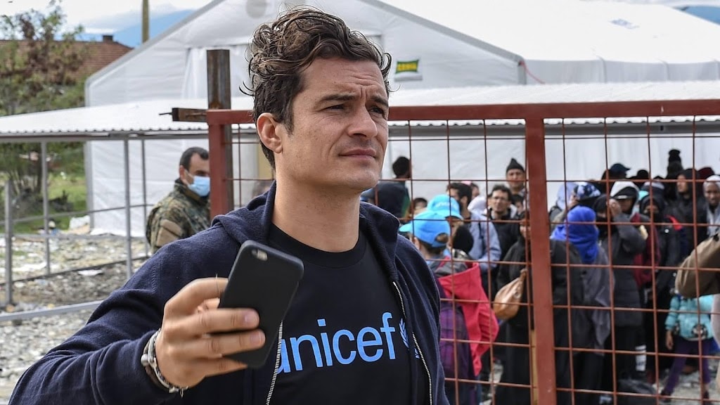 Orlando Bloom diep geraakt door werk met Oekraïense vluchtelingen