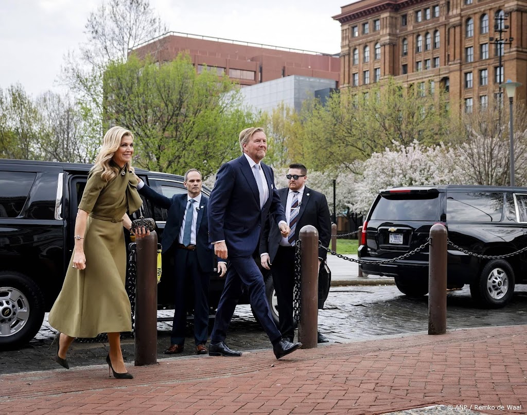 Koning benadrukt historische banden met Amerika