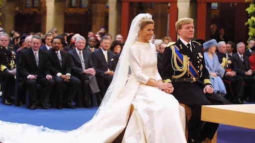 Trouwjurk Máxima te zien bij trouwjurkenexpo in Leeuwarden