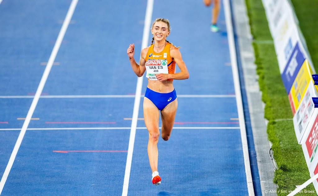 Atlete Van Es verovert eerste Nederlandse titel op 10.000 meter