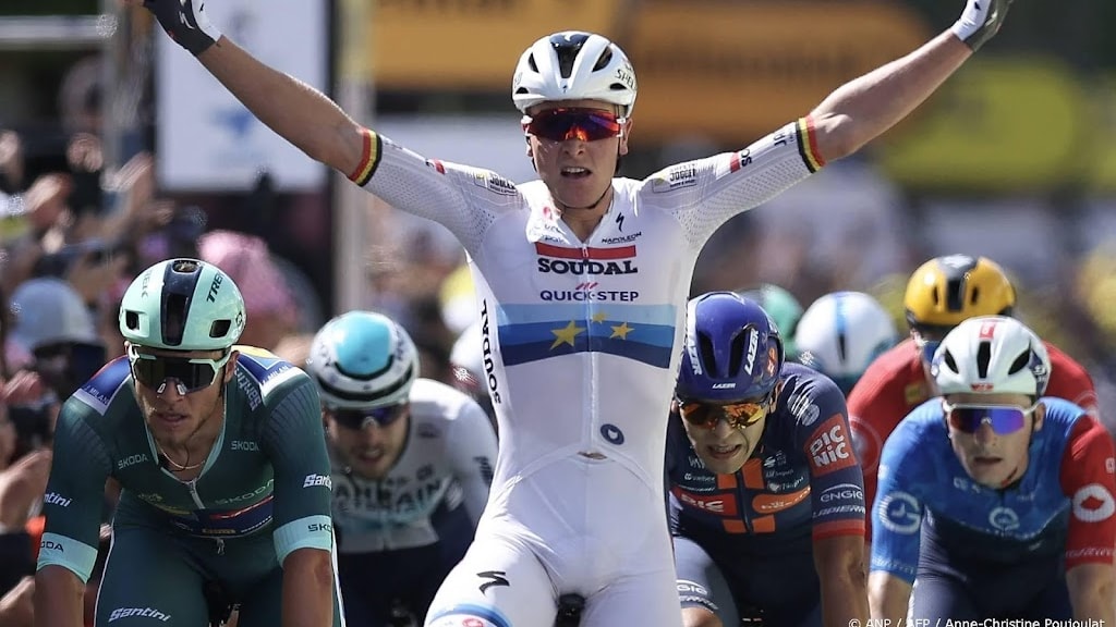 Merlier boekt tweede ritzege in Tour de France
