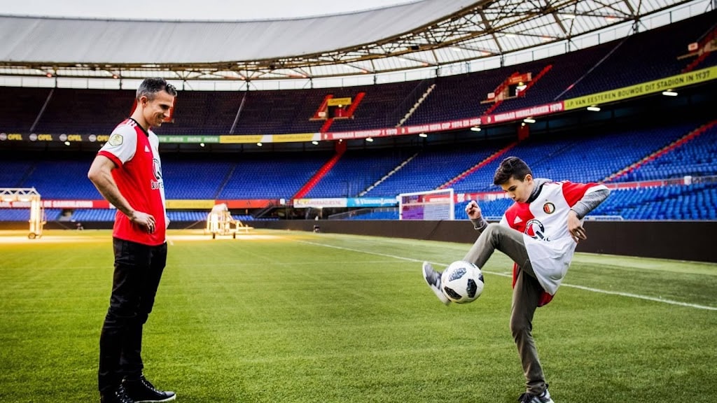 Shaqueel van Persie scoort opnieuw voor Feyenoord in oefenduel