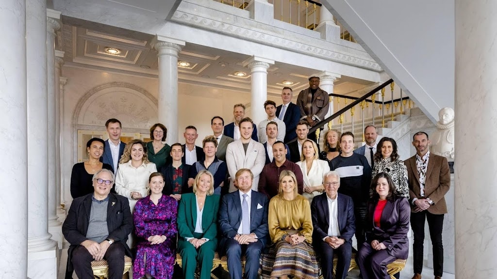 Déze BN'ers werden in het zonnetje gezet bij de uitblinkerslunch