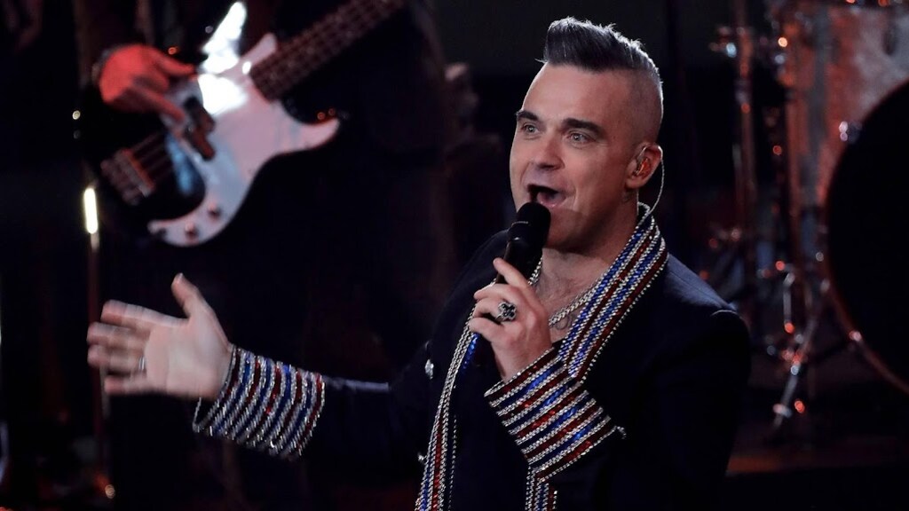Robbie Williams bedankt Amsterdam voor 'geweldig verjaardagsfeest'