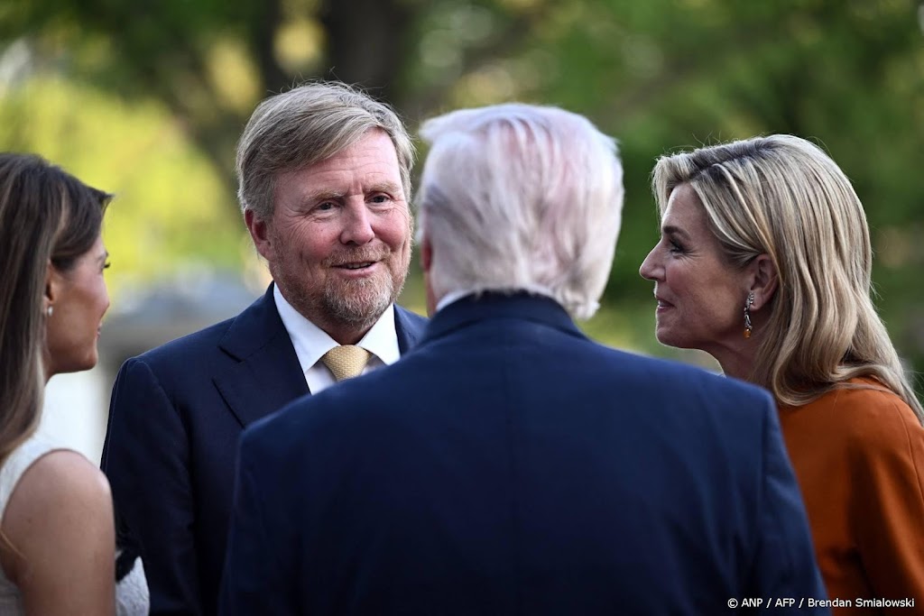 Soep met coquilles voor koningspaar bij diner in Witte Huis