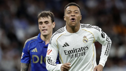 Real Madrid verslaat Real Oviedo en eindigt als tweede in La Liga