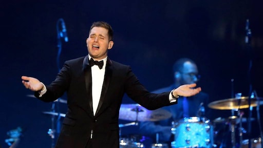 Bublé maakt emotionele comeback in Londen