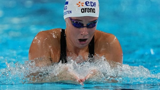 Zwemster Schouten grijpt naast EK-brons op 200 meter schoolslag