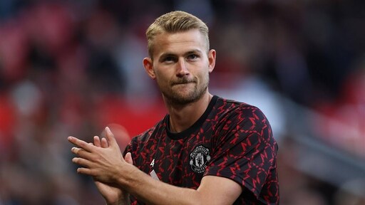 Verdediger De Ligt in basispositie bij Manchester United