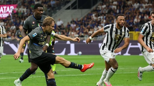 Inter buigt snelle achterstand om in ruime zege op Udinese
