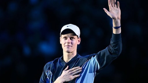 Superior Sinner ook te sterk voor Medvedev in ATP Finals