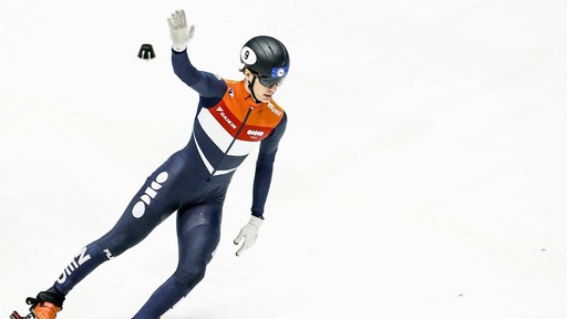 Shorttracker Jens van 't Wout pakt Europese titel op 1500 en 500 meter