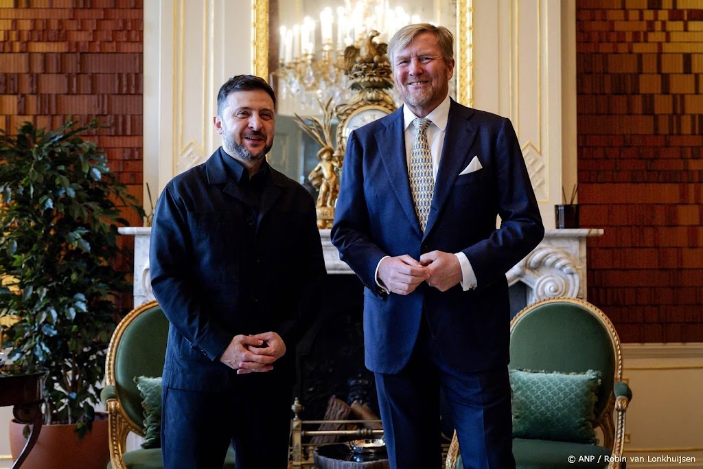 Zelensky vergezelt koning bij Four Freedoms Awards in Middelburg