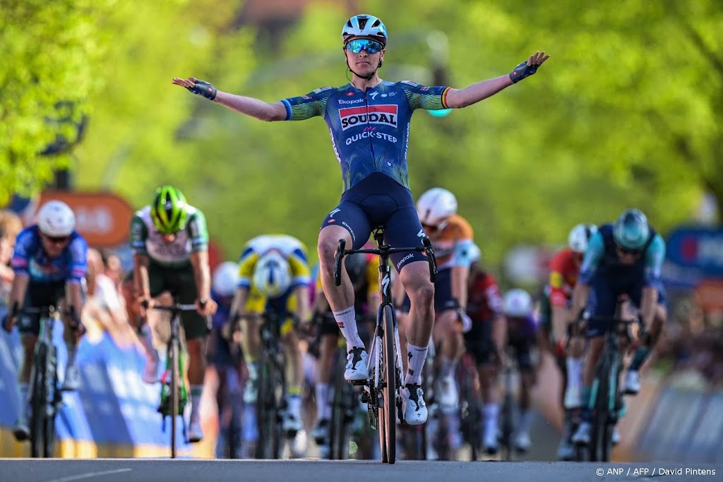 Wielrenner Merlier sprint naar winst in Ronde van Limburg