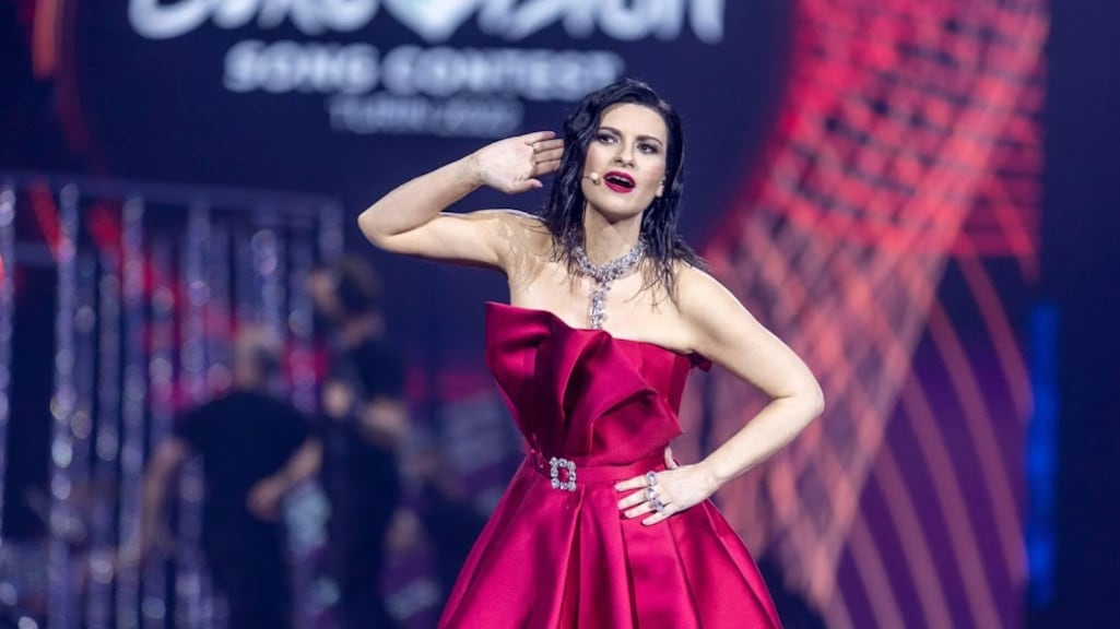 Laura Pausini ziek geworden tijdens finale songfestival