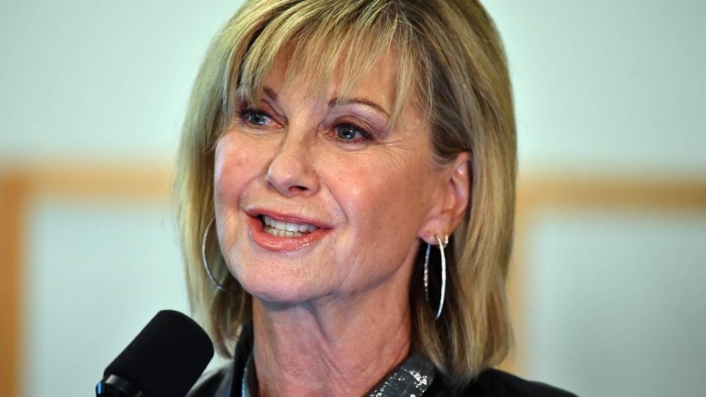 Doodzieke Olivia Newton-John is weer opgeknapt