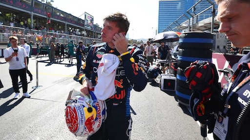 Verstappen eindigt als vijfde in Bakoe, overwinning voor Piastri
