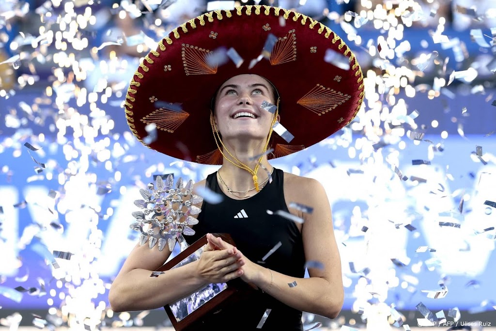 Američanka Iva Jović osvojila svoj prvi WTA naslov v Guadalajari