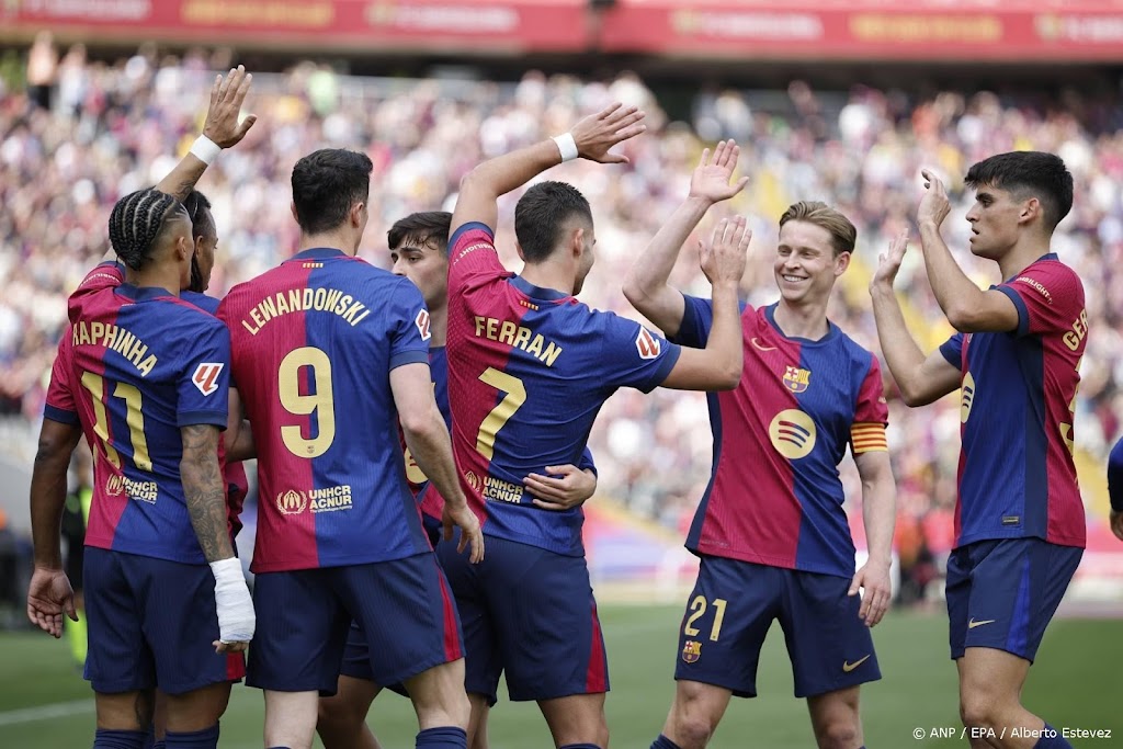 De Jong verlengt contract bij FC Barcelona tot medio 2029