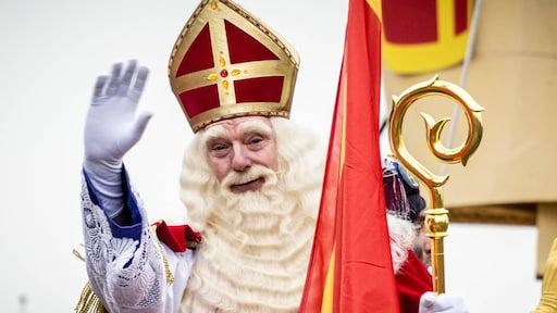 Zeehond leidt stoomboot met Sinterklaas en pieten naar Texel
