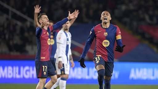 FC Barcelona lijdt hun vierde nederlaag tegen het laaggeplaatste Leganés