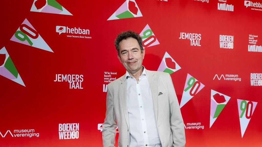 Lange rijen voor boekenweekauteur Gerwin van der Werf: 'Alsof ik in het leven van een ander ben terechtgekomen'