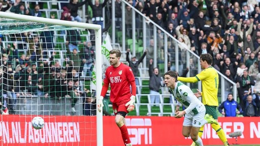 Willumsson schiet FC Groningen kort voor tijd langs Fortuna