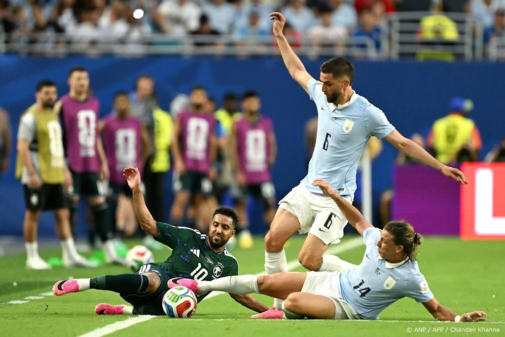 Saoedi-Arabië verrast opnieuw op WK met gelijkspel tegen Uruguay
