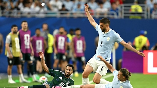 Saoedi-Arabië verrast opnieuw op WK met gelijkspel tegen Uruguay