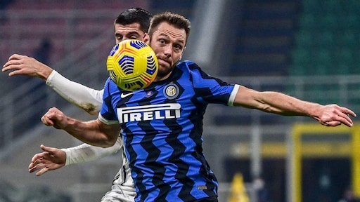 Geblesseerde De Vrij mist seizoensopening met Internazionale